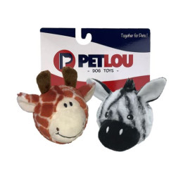 Twin Pack - Giraffe & Zebra