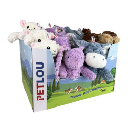 9" Assorted PDQ - Rabbit, Dog, Donkey, Lamb
