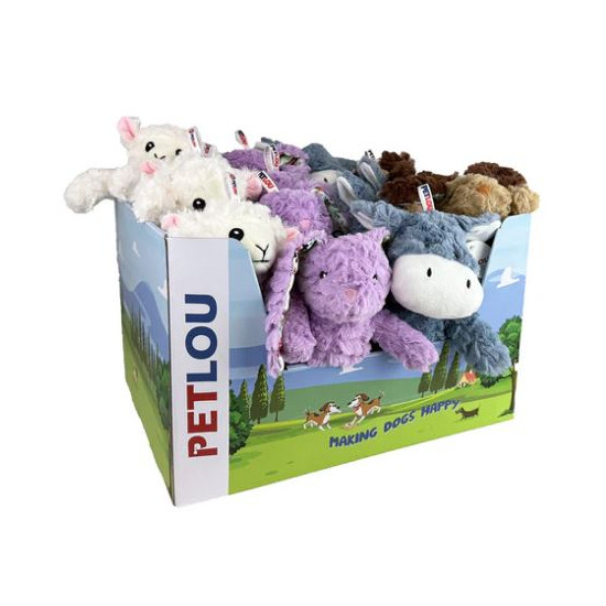 9" Assorted PDQ - Rabbit, Dog, Donkey, Lamb