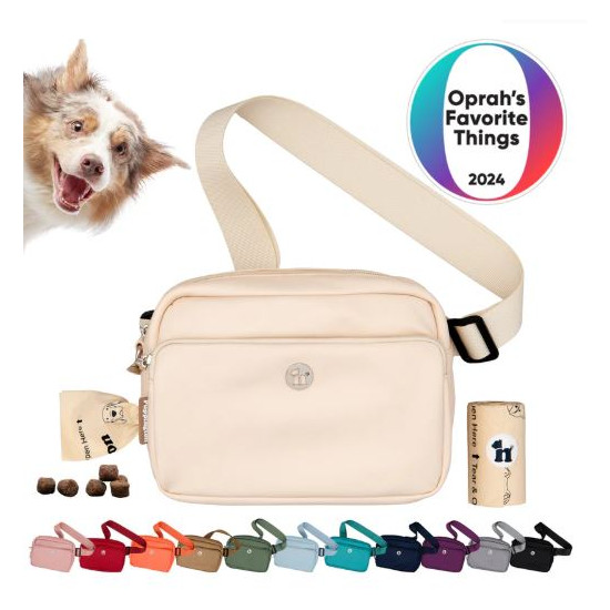 3-in-1 Crossbody Bag with Matching Poop Bags