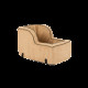 Luxury High Back Lookout Console Pet Car Seat