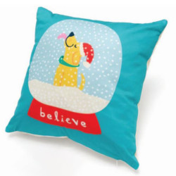 Accent Pillow - Believe - Dog