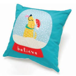 Accent Pillow - Believe - Dog