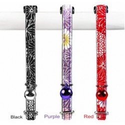 Chrysanthemum Reflective Cat Collars