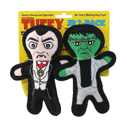 Tuffy - Jr Holiday Dracula & Frankenstein 2pk