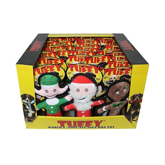 Tuffy PDQ - Elf, Gingerbread Man, Santa