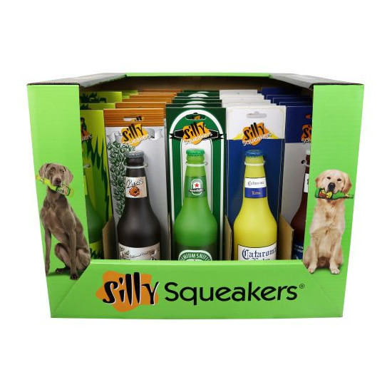 Silly Squeakers PDQ Display Tray - Bottles