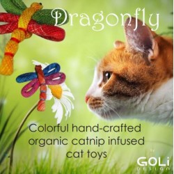 Dragonfly Cat Toy
