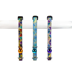 Pyramid Reflective Cat Collars
